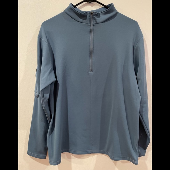 Pearl Izumi Women’s 1/4 Zip Cycling Jacket Size Medium Blue EUC - Picture 1 of 7